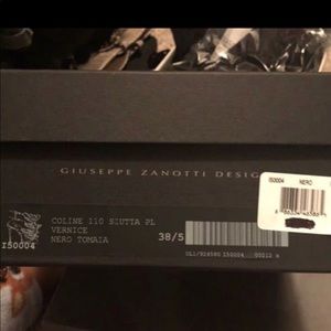Giuseppe zanotti heels 38.5